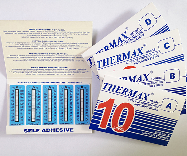 Thermax 10格测温纸